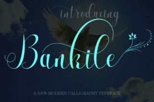 Bankile Font Review: Modern Calligraphy for Elegant Branding