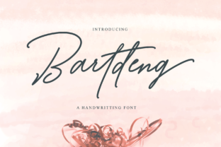 Bartdeng: A Luxurious Script Font for Web Design