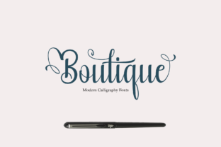 Boutique Font: Elegant Script for Editorial Design