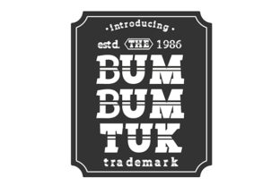 Bumbumtuk Font: Retro Sans Serif for Branding