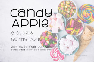 Candy Apple Font for Playful Branding