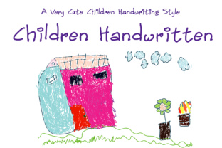 Children Handwritten Font for Youthful Campaigns