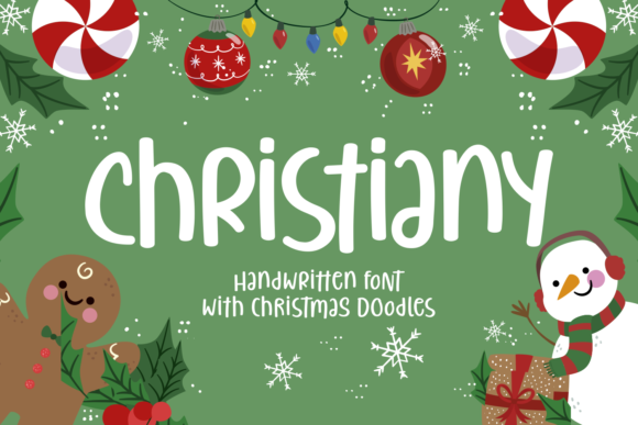 Christiany Font: A Playful Typeface for Branding