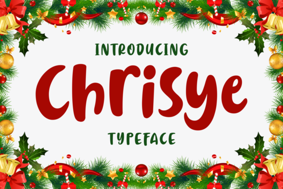 Chrisye Typeface Review for Playful Branding