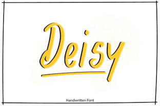 Deisy: A Striking Script Font for Bold Branding