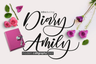 Diary Amily: The Elegant Script Font for Editorial Design