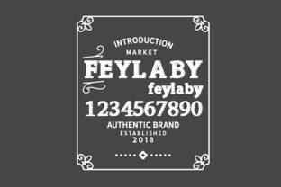 Feylaby: A Retro Sans Serif Font for Makers