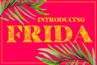 Frida: A Decorative Typeface for Bold Branding
