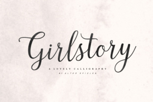 Girlstory Font for Authentic Branding Projects