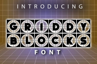 Griddy Blocks: A Grid Font for Makers