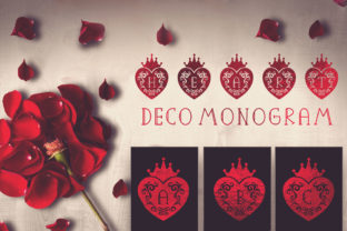 Heart Deco Monogram: A Maker’s Review of This Decorative Font