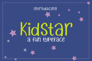 Kidstar Font: Youthful Energy for Web Design