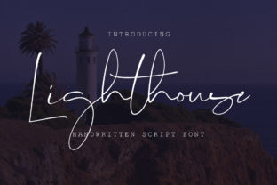 Lighthouse Script Font for Modern Web Design