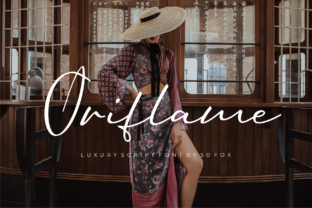 Oriflame Script Font for Bold Campaign Design