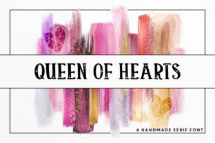 Queen of Hearts Font for Elegant Editorial Design