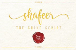 Shafeer Duo: A Script Handwritten Font for Campaigns